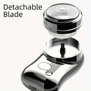 Melhore seu barbear com este barbeador elétrico masculino em cápsula: portátil, inteligente e pronto para qualquer aventura!