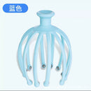 Massageador de cabeça, coçar a cabeça, polvo, couro cabeludo, extrator de alma, ferramenta divina para extrair cabelos saudáveis e saudáveis